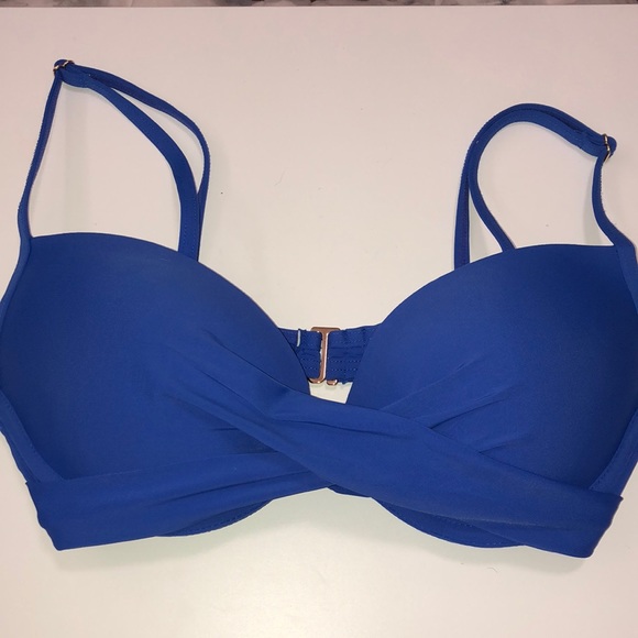La Vie En Rose Other - NWOT royal blue bikini top